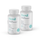 Biosil Collage Booster Supplement - 60 flytende kapsler, pakke med 2 - Patentert ch-OSA aktivator for hud, hår, negler & ledd - støtter naturlig produksjon - 60-dagers forsyning