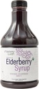 Elderberry Queen Organic Elderberry Syrup 30 Fl Oz - Immun Support Formula med Sambucus Black Elderberry & Aronia Berry - ren naturlig sertifisert organisk Elderberry Syrup for barn og voksne