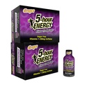 5-timers ENERGY Extra Styrke Energi Shot, Grape Flavor (1.93 oz. - 24 greve) Null kalorier & sukkerfri 230 mg Koffeinert Shot, Aminosyrer og B vitaminer, kosttilskudd