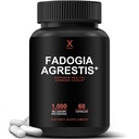 Fadogia Agrestis, Tongkat Ali & Beta Ecdysterone 1000mg - Norge Tredjeparts testet kosttilskudd - kraftige utdrag for å støtte Atletisk ytelse og muskelmasse - Veggie Capsules Supplements