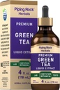 Piping Rock Green Tea ekstrakt flytende | 4 fl Oz | Premium Herbal Supplement | Vegetarisk | Alkoholfri | Ikke-GMO, Glutenfri