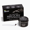 Sayan ren autentisk Altai Shilajit Resin - 15 gram, 2 måneders forsyning - høy effekt organisk fulvsyre Supplement for kvinner og menn for å støtte immunsystem, energi, og detox - Vegan, ikke-GMO