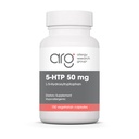 Allergi Research Group 5-HTP 50mg Supplement - Serotonin for menn og kvinner, søvnstøtte, L-5-hydroxytryptofan, ren, vegetariske kapsler - 150 greve