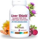NYE ROOTS HERBAL Liver Cleanse Detox Supplement med Herbal Blande med Artichoke, Melke Thistle, Dandelion Roots, Turmeric Curcumin, Fatty Liver Support (90 kapsler)