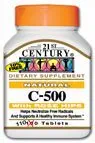 21st C 500 mg med rose hips tabletter, 110 greve (pakke på 2)