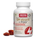 Jarrow Formler QH-Absorb + PQQ - 60 Softgels - Støtter Mitochondrial Biogenese, Energiproduksjon og kardiovaskulær helse - Opptil 60 Serveringer