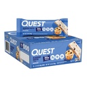 Quest Nutrition Blueberry Muffin Protein Bars, 20g Protein, 2g Sukker, 5g Netto Carb, Glutenfri, Keto Vennlig, 12 Count