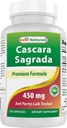 Beste Naturals Cascara Sagrada 450 mg 250 kapsler
