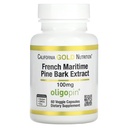 California Gold Nutrition Fransk Maritime Pine Bark Extract, Oligopin, 100 mg, 60 Veggie Capsules