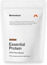 Momentous Essential Vegan Protein pulver - 20g Plante Basert Protein - NSF Certified, Glutenfri, Ikke-GMO, 20 Serveringer for essensiell daglig bruk, sjokolade