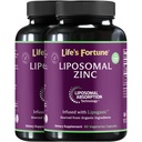 Liposomal ren sink Picolinat Supplement med kobber, immunstøtte, metabolisme og hud helse | høy styrke, for voksne menn og kvinner | kraftig antioksidant | 90 kapsler (pakke med 2)