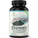 Premium Klamatsjøen Blå Grønn Algae - Mer Kraftig enn Spirulina og Chlorella Supplement | Pure Chlorophyll Rich SuperFood, kildet fra Organic Klamath Lake, 500mg, 60 Vegankapsler
