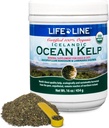 Livslinje USDA Certified Organic Ocean Kelp for Kjæledyr & Leveprodukter | Støtter Hud & Coat helse, immunfunksjon og tannhygiene | fremmer metabolisme og reduserer plage og shedding – 16 oz