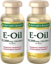 Naturens Bounty vitamin E olje, støtter immun og antioksidant, 30 000IU vitamin E, Topisk eller oral, 2,5 fl Oz (Pack of 2)