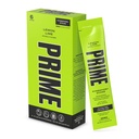 PRIME HYDRATION + Sticks Lemon Lime | Hydration Powder Single Serve Sticks | Electrolyte pulver på farten | Lav sukker | Koffein-fri | Vegan | 6 Sticks