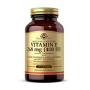 Solgar vitamin E 268 MG (400 IU) (d-Alpha tokoferol og blandede tokoferoler), 100 Softgels - støtter immunsystem og hudnæring - Naturlig antioksidant - Glutenfri, Dairy Gratis - 100 Serveringer