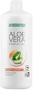 LR Lifetakt Aloe Vera Drikking Gel Peach Flavor Helsepleie Kvinner Drikke Hver dag Naturlig behandling - 1000 ml./33.3 fl.oz