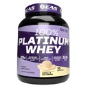 EAS 100% Platinum | 3 Ultra-Platinum Whey Proteiner | Øke størrelse og styrke | 25g Protein, 5,5 g BCAA | 5 pund (Vanilla Ice Cream)