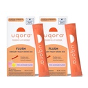 Uqora Flush - Urin Tract* med D-Mannose, Vitamin C, Vitamin B6, Kalium, magnesium og kalsium - Glutenfri & Vegan - Rosa Lemonade Flavor - 20 Pakninger (2 Pack)