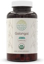 HerbEra Galangal 120 kapsler, 500 mg, USDA Organic Galangal (Alpinia Galangal) Tørket rot (120 kapsler)
