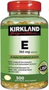 Kirkland Signatur vitamin E 180 mg, 500 Softgels