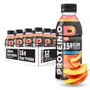 Protein2o 15g Whey Protein Infundert vann, Peach Mango, 16,9 Oz flaske (pakke med 12)
