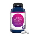 MD Life L-metylfolat 7,5 mg Supplement - Professional-Grade Active L Metylfolat Supplement - 30 kapsler - L-metylfolat 7,5 mg - Maksimal styrke MTHFR W / essensielle Aminosyrer