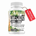 Vitamin D3 5000 IU Supplement 125mg Myke Gels Spesielt for sensitive Mage Supplementer med økologisk olivenolje Best vitamin D3 Supplement for kvinner og menn laget i USA