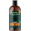 Wuffes Advanced Omega 3 Fiskeolje for hunder, Naturlig EPA & DHA Fatty Acids, støtter sunn hud og Coat, Joint Nutrition, Digestion & Immune System - 100% ren Wild Alaskan Fish Oil - 8 Oz