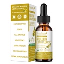 Mulitea Mullein Drops for Lungs & Lymphatic Drainage-5-in-1 Herbal Extract Væske med Marshmallow Root, Elderberry, Licorise Root-Lung Cleanse & Respiratory Support-Non-GMO, Vegetarian-2 Fl Oz