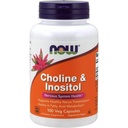 Nå Choline og Inositol 500mg, 100 kapsler (pakke på 2)