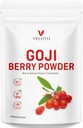 Goji Berry pulver, Wolfberry ekstrakt 10:1 ren Goji Berry Herbal ekstrakt pulver for øye helse, naturlig vitamin C antioksidant, ikke-GMO, Glutenfri, Sulfat gratis, 1lb (16Oz)
