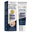 Silikone Scar Gel: Silikone Gel for arr - Forbedre ar utseende for gamle og nye arr - Medisinsk klasse silikon - Advanced Scar Gel - Skalder - Kirurgi - Skader - Stitches - Burns - 20g