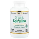 California Gold Nutrition Certified Organic Spirulina, USP Verifisert, USDA Organic, Non-GMO, 500 mg, 720 Vegetariske tabletter