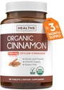 USDA Organic Ceylon kanel piller - høy potens ceylon kanel Supplement med 1000 mg per servering for full body antioksidant støtte - Vegansk ikke-GMO cGMP laget og lab verifisert (3 måneders levering)