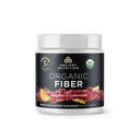 Gamle ernæring organisk fiber pulver, bringebær sitronade, løselig fiber fra Acacia & Konjac rot, støtter digestiv helse, reduserer blooting, 6,5 oz