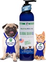 HOLISTISK PET CARE Colloidal Silver Gel – Naturlig healing Gel for kjæledyr, ikke-irriterende formel for hudens irritasjoner, mindre abrasioner, og tørrhet, Soothing og Gentle, 8oz flaske