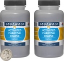 Aktivert Charcoal / 8 ovner / 2 flasker / 100% ren matkvalitet / garnulert