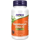 NU Mattilskudd, Sambucus sink-C med eldrebær konsentrat og vitamin C, 60 Lozenges