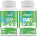 Sublingual Trans-Resveratrol renhet 99%, 3-i-1 Avansert formel Resveratrol Supplement for Boost NAD+, Immun & energi støtte, anti-aldring, Hud helse & antioksidant, 240 Lozenge (240-dagers forsyning)