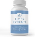 PURE ORIGINALE INGREDIENTS Hops Extract, (100 kapsler), alltid ren, ingen tilsetningsmidler eller fyllstoffer, Lab verifisert