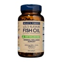 Wiley's Fineste Wild Alaskan Fish Oil Easy Svelge Minis - Omega-3 Fish Oil Supplement for voksne og barn - Dobbelt styrke 630 mg EPA og DHA Naturlig Supplement - 240 Mini Softgels (120 Serveringer)