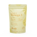 B-FIT Omega 3 fiskolje - høy styrke patentert formel - 1800 mg med 1080 mg EPA & 720 mg DHA - 180 Odorless Softgels fra norsk laks - 60-dagers forsyning - hjerte, hjerne og felles støtte