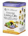 Dr. Ohhira's Vegansk Omega 3, EFA og fiskeolje alternativ, 60 kapsler