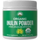 Organisk Inulin pulver naturlig prebiotiske fiber for Gut helse. USDA Organic Raw Plant Basert Vegansk Prebiotika FOS Supplement fra Jerusalem Artichoke. HSA + FSA Kun godkjente vitaminer