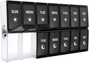 XL Weekly Pill Organizer 2 ganger om dagen, Fullicon Extra store daglige piller overmålt AM Pill Box to ganger om dagen for vitamin/fish olje/piller/Supplements