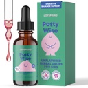 JoySpring Potty Wise Drops - Naturlig parabol relief for barn og tilhengere - Elderbær, Licorps Root Extract, Fennel Seed & Senna - Sukkerfri Vegan flytende blanding Supplement (1 fl oz) 30 Services
