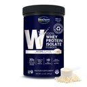 Biochem 100% Whey Isolate Protein - Naturlig Flavor - 12.3 Ounce, Preworkout & Immune Helse - 20g Vegetarisk Protein - lett Digestible - Forfriskende smak - Keto vennlige og lett å blande...