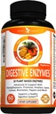 Potent Garden Digestive Enzymer -18 Plante Basert Enzymer med amylase lipase bromelain Protease Lactase og andre Enzymer - En pre-måltid piller støtter sunn digestion og næring absorpsjon 60 Caps