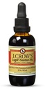 J.CROW'S® Lugols løsning av jod 2% 2 oz (1 flaske) - Premium jod og kaliumjodvæske, gluten og alkoholfri naturlig bronekstrakt, ingen utløp